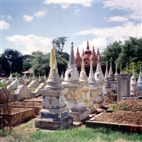 Gräber in Thailand